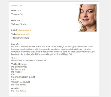 Autorenprofil Pea Jung