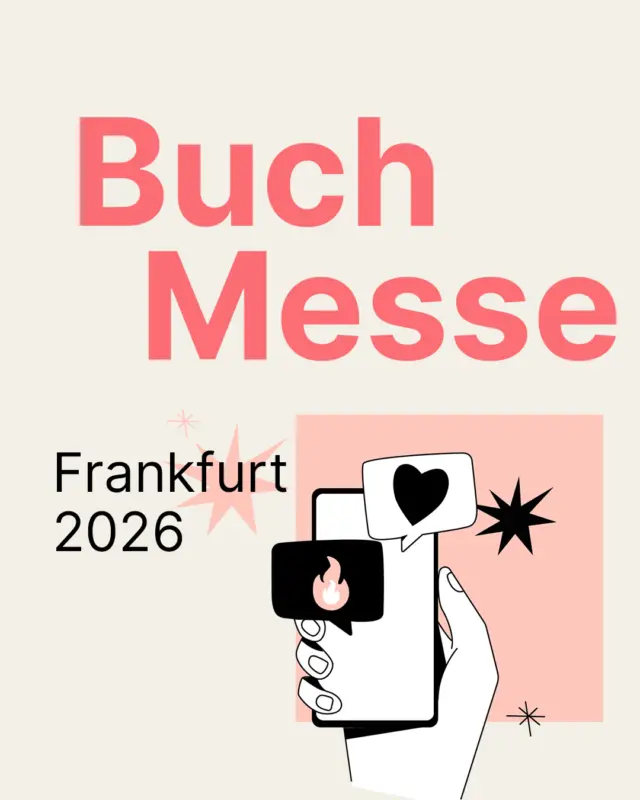 Da guckt man einmal nicht auf den Kalender und ZACK - steht die Frankfurter @buchmesse schon wieder vor der Tür und mit ihr auch bei uns ein vollgepacktes Programm ♥️ 

Habt ihr euch schon Termine für die Buchmesse-Woche eingetragen? Falls nicht, dann zückt jetzt gerne euren Terminkalender und einen Stift und los gehts!

📌 Ihr findet uns vom 7. bis 11. Oktober 2026 in Halle 3.0 an unserem Stand D34. 
Discovery Stage: Halle 5.0, Stand C147
Community Stage: Festhalle, Stand C91. 

Eine Messe ohne unsere Autor*innen und Expert*innen wäre nur halb so schön, deswegen haben wir mit ihnen zusammen wieder ein tolles Programm gestaltet:

👉🏻 @markkeller_official, @lillyteratur, Stephan Noller, @charlotte.suhr_, Matthias Schrader, @leamelcher, @nicolewollschlaeger, @dieromanschule, @yvonnekraus, @alexa.bloom, @hannahsiebern, @miravalentin, @b.e.pfeiffer, @isabella.russo_writer, Lena Laxy, @lisaf.olsen und @meajyart

Wir freuen uns schon sehr auf euch und euren Input! 🙂‍↕️ 🥰 

Wen von euch sehen wir nächste Woche in Frankfurt? Schreibt es uns gerne mal in die Kommentare. 💌 

In den zwei Slides könnt ihr euch unser Programm anschauen und abspeichern. Über den Link in unserer Profilbeschreibung gelangt ihr zu unserem Blogartikel zum FBM-Programm, dort sind alle Veranstaltungen nochmal genauer beschrieben. 🤍

BUCHMESSE | LITERATUR | BUCHVERMARKTUNG | FRANKFURTER BUCHMESSE | MESSEPROGRAMM | FBM26